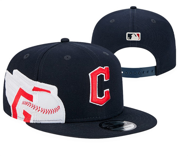 Cleveland Guardians Stitched Snapback Hats 008